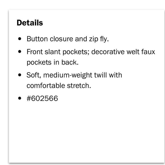 ✨ Mid-Rise Skinny Khaki Pants✨ - Picture 4 of 5